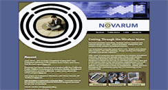 Desktop Screenshot of novarum.com